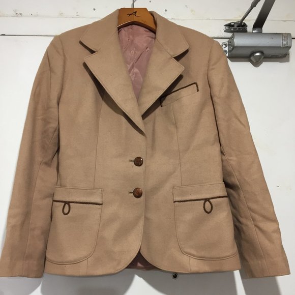 VINTAGE LIGHTWEIGHT WOOL JACKETS SIZE S - Picture 2 of 6